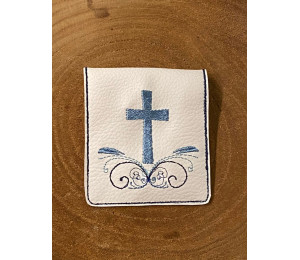 Stickdatei -  Kreuz Buch